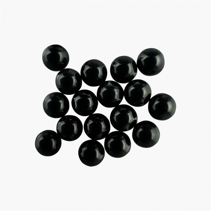 Ceramic detent ball for folding knife