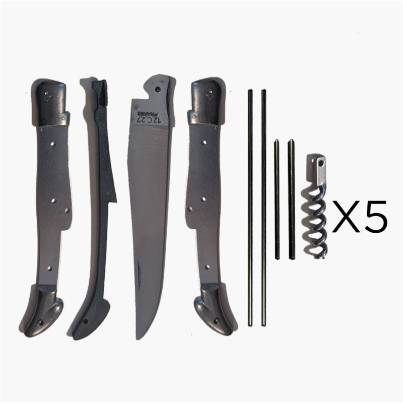 Kit knife - Laguiole Tire-Bouchon - 5 pieces
