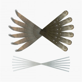 Couteau de table en kit - 6 pièces