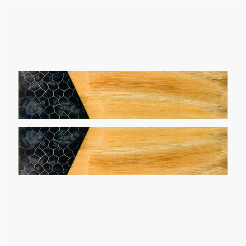 Hybrid honeycomb scales - Black resin