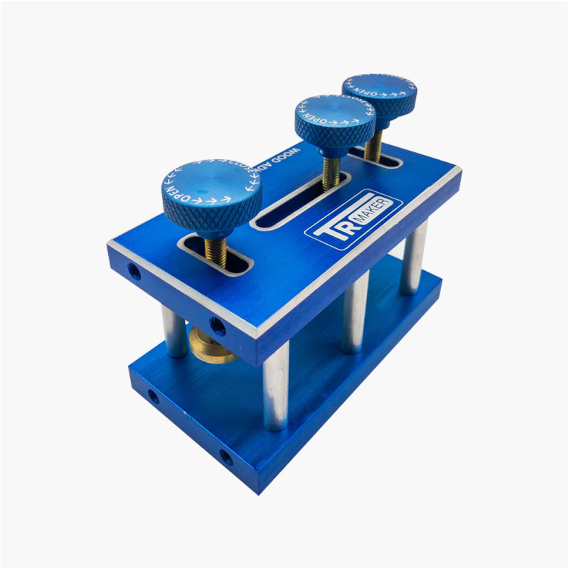 TR MAKER - Clamping device for knife handles