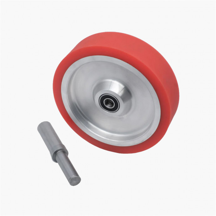 Rubber contact wheel for backstand