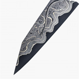 Damascus Baker Forge - IceStorm Ni Shim - Wavy