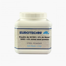 Poudre d'acier carbone XC100 + 4% de Nickel pour Damas...