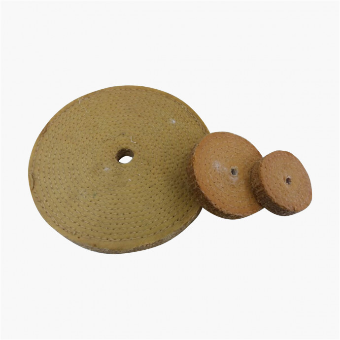 5 mm sewn sisal/coton discs - Impregnant