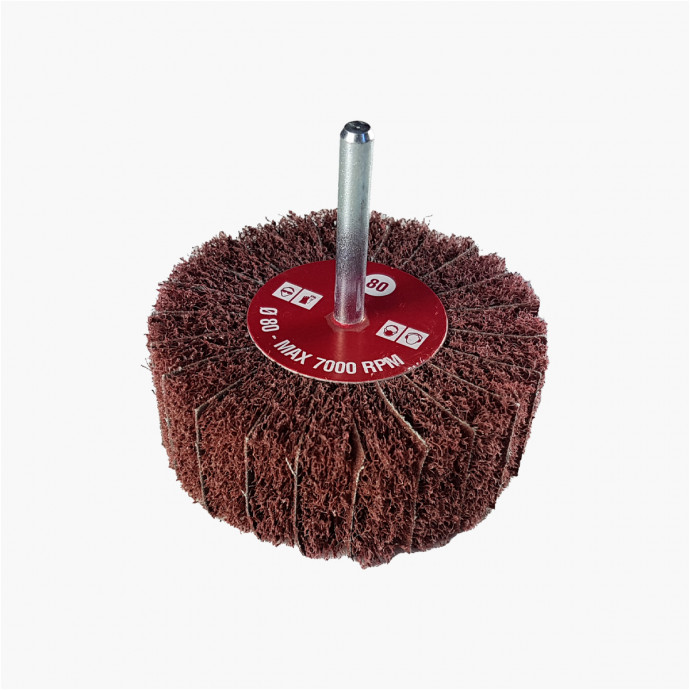 ROUES À LAMELLES mixtes sur tige diamètre 6mm