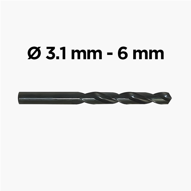 FORETS HSS 960 Schnellstahl Ø 3.1 bis 6 mm.