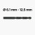 FORETS HSS 960 acier rapide Ø 6.1 à 12.5 mm.