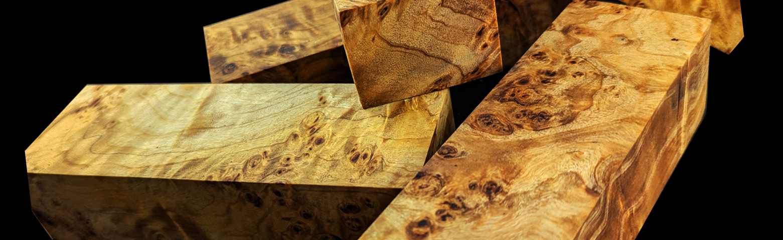 Loupe de peuplier stabilisée